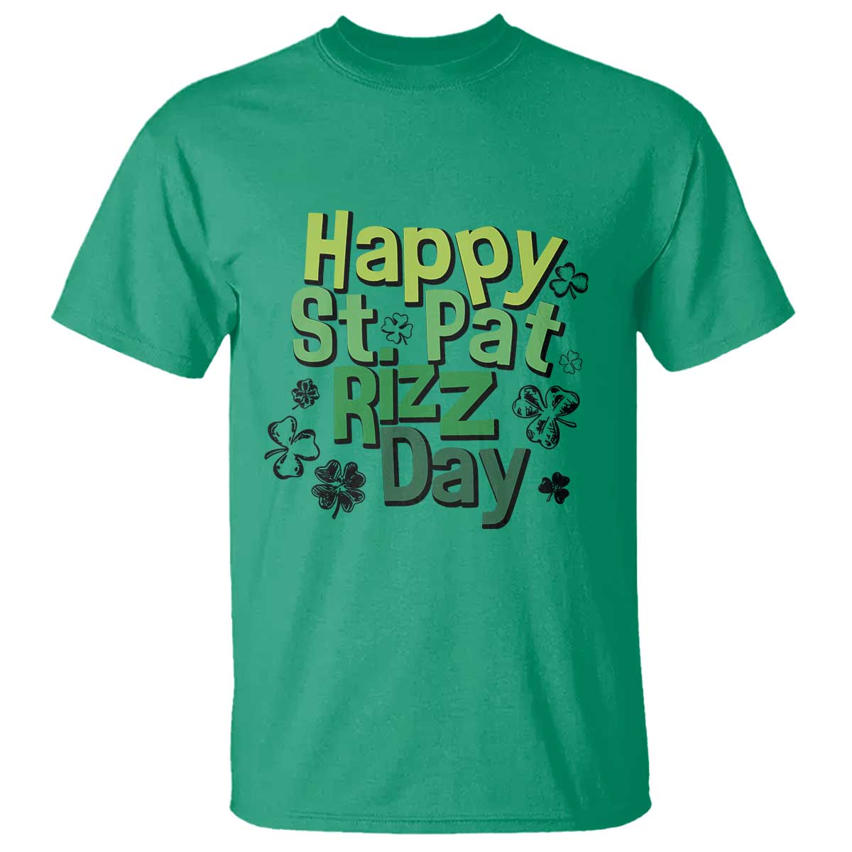 Funny Skibidi St Patrick's Day T Shirt Happy St Pat Rizz Day Shamrock