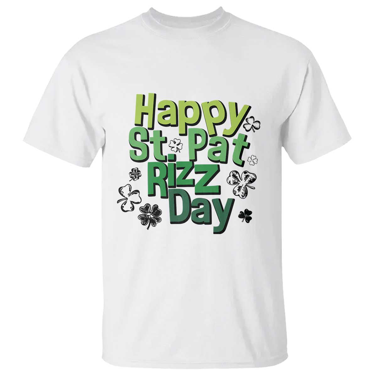 Funny Skibidi St Patrick's Day T Shirt Happy St Pat Rizz Day Shamrock