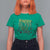 Funny Skibidi St Patrick's Day T Shirt For Women Happy St Pat Rizz Day Shamrock