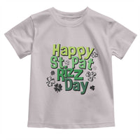 Funny Skibidi St Patrick's Day Toddler T Shirt Happy St Pat Rizz Day Shamrock