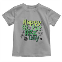 Funny Skibidi St Patrick's Day Toddler T Shirt Happy St Pat Rizz Day Shamrock