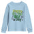 Funny Skibidi St Patrick's Day Youth Sweatshirt Happy St Pat Rizz Day Shamrock