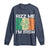 Funny St Patrick's Day Rizz Me I'm Irish Long Sleeve Shirt Shamrock Ireland Flag