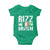 Funny Rizz Me I'm Irish Baby Onesie St Patrick's Day Vintage Ireland Flag