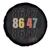 Funny Vintage 80s Style 86 47 2024 Retro Spare Tire Cover