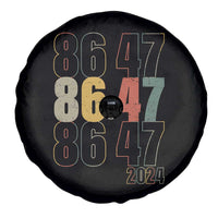 Funny Vintage 80s Style 86 47 2024 Retro Spare Tire Cover