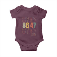Funny Vintage 80s Style 86 47 2024 Retro Baby Onesie
