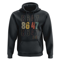 Funny Vintage 80s Style 86 47 2024 Retro Hoodie