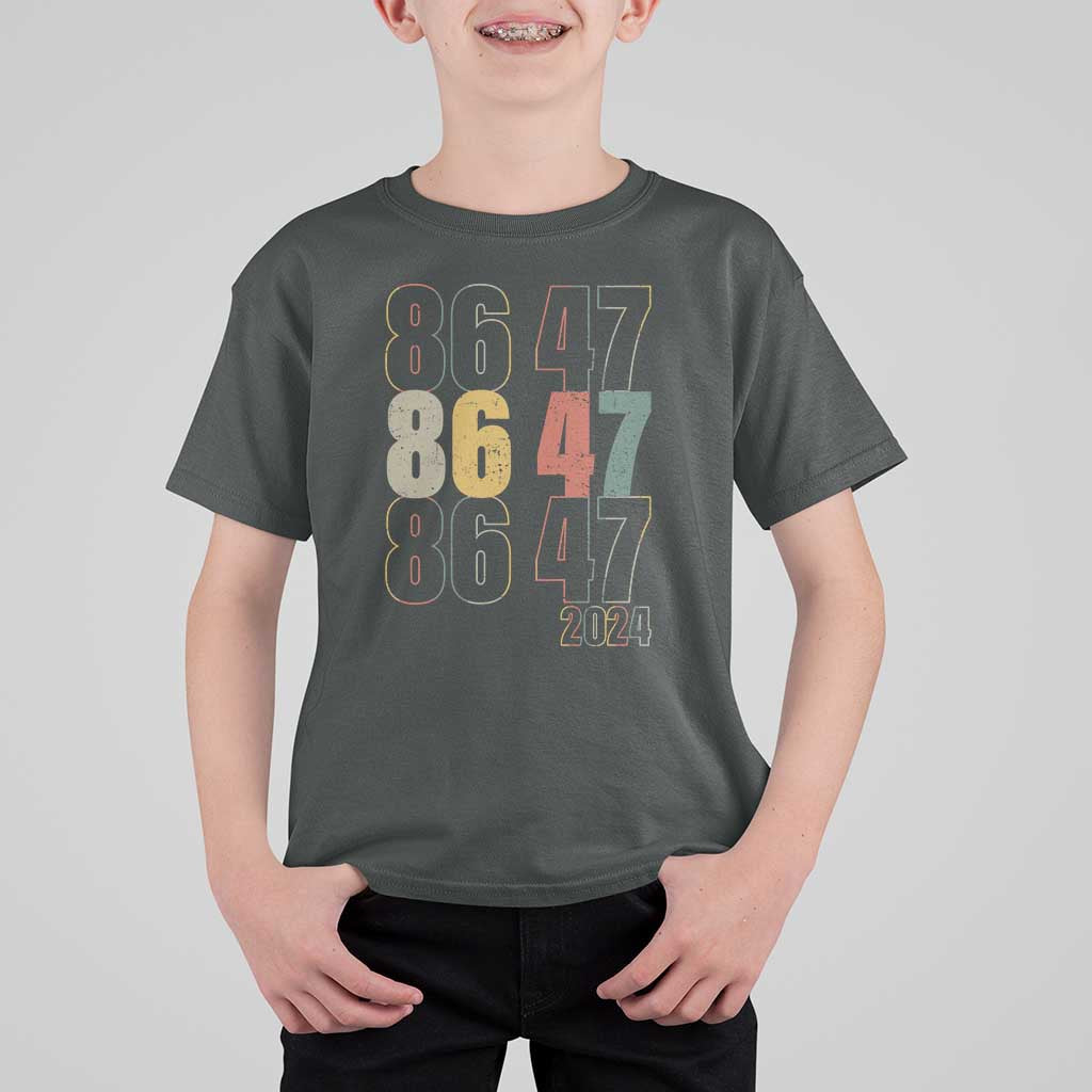 Funny Vintage 80s Style 86 47 2024 Retro T Shirt For Kid