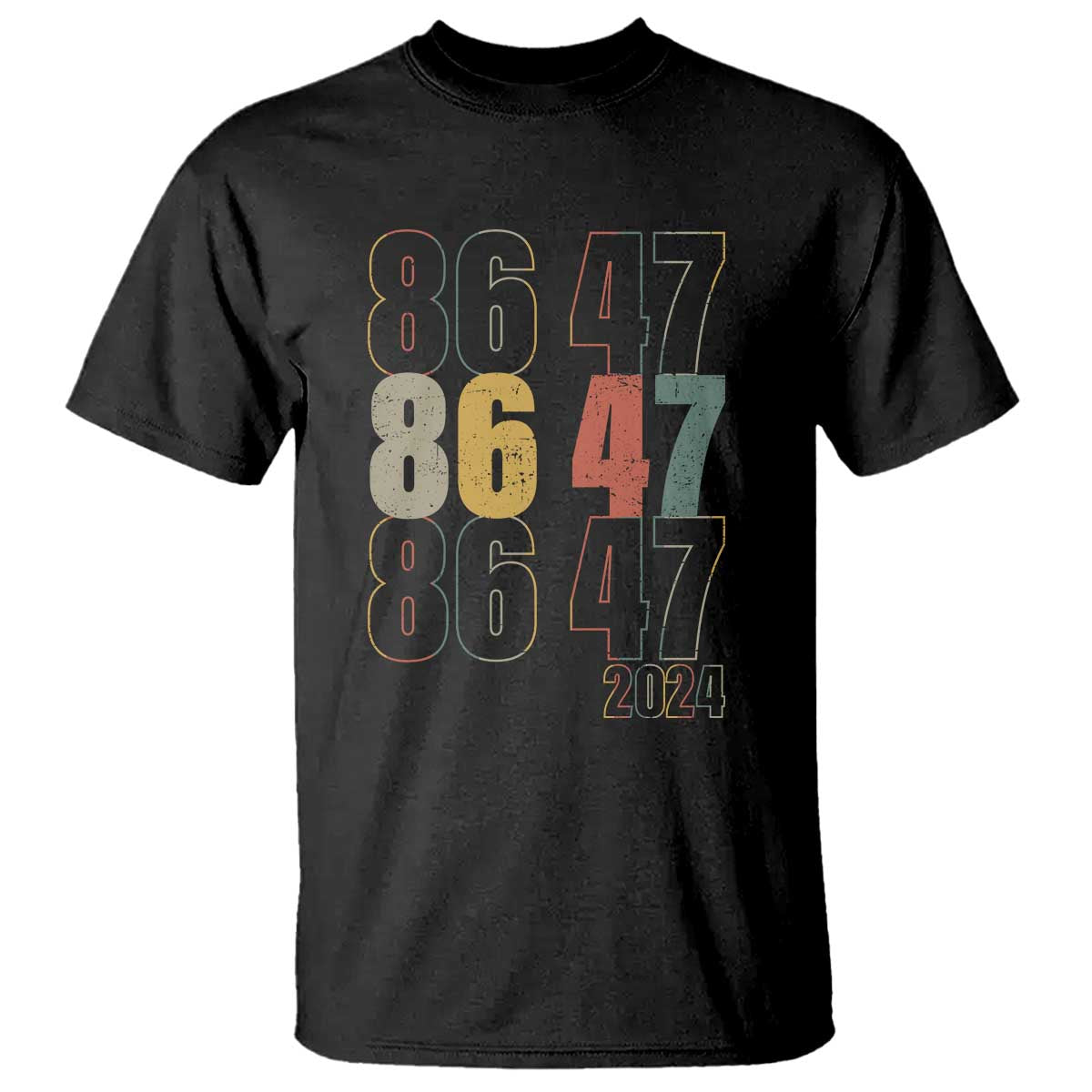 Funny Vintage 80s Style 86 47 2024 Retro T Shirt