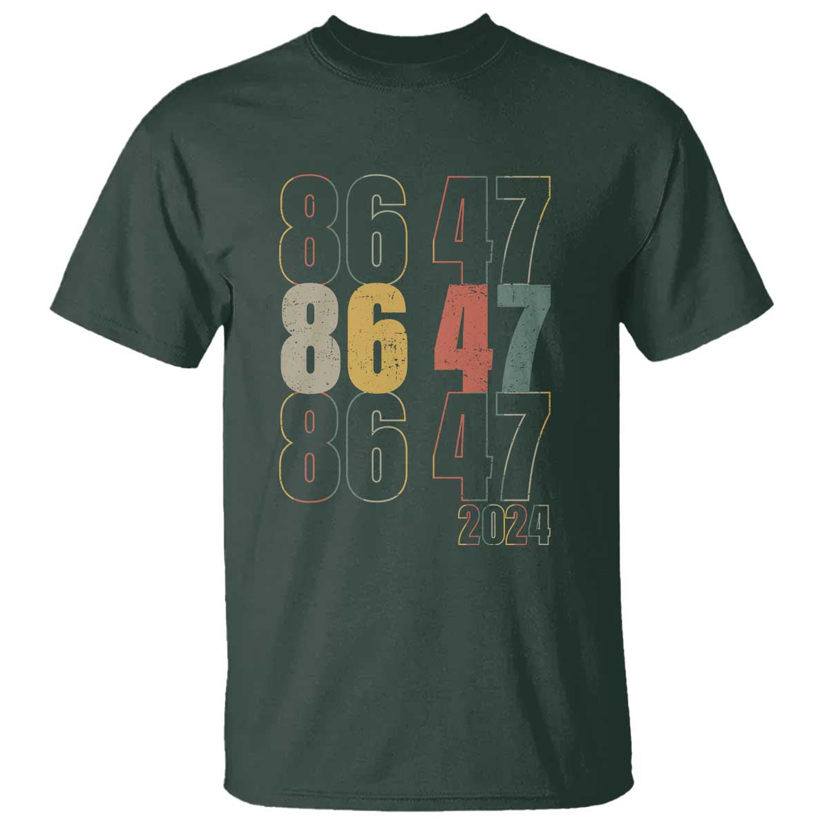 Funny Vintage 80s Style 86 47 2024 Retro T Shirt