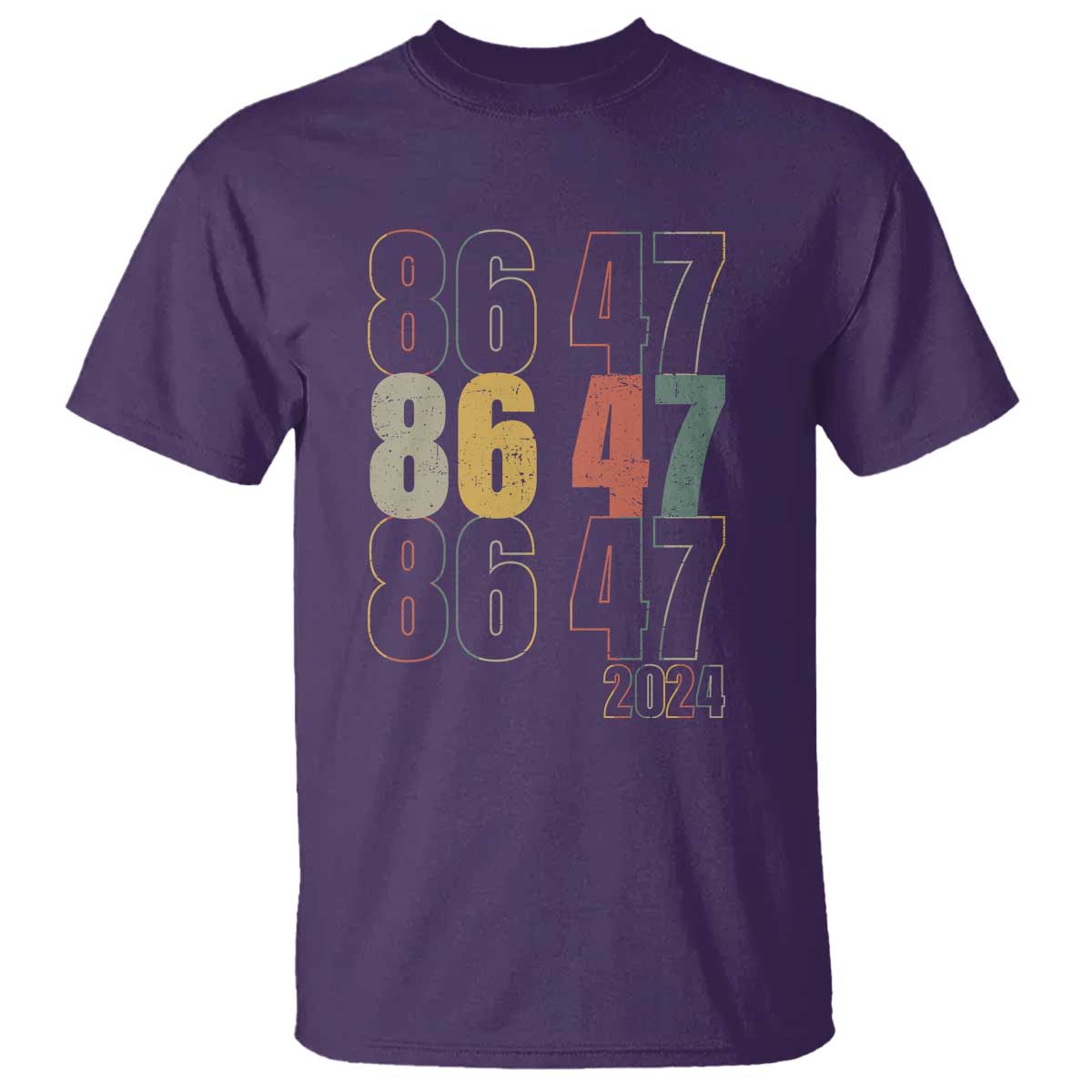 Funny Vintage 80s Style 86 47 2024 Retro T Shirt