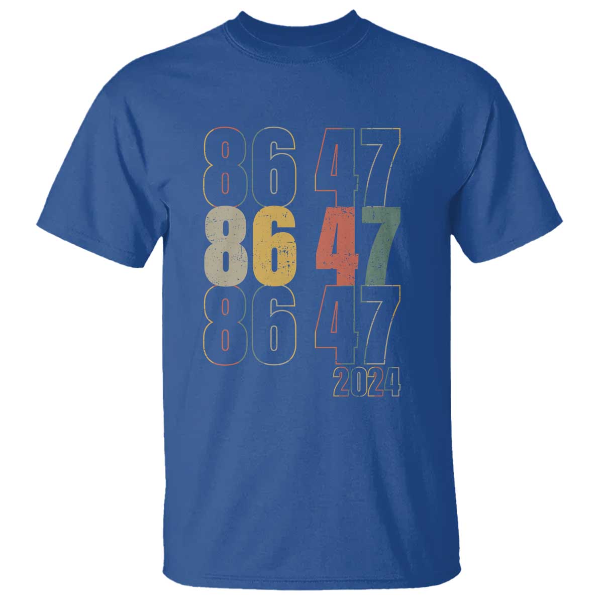 Funny Vintage 80s Style 86 47 2024 Retro T Shirt