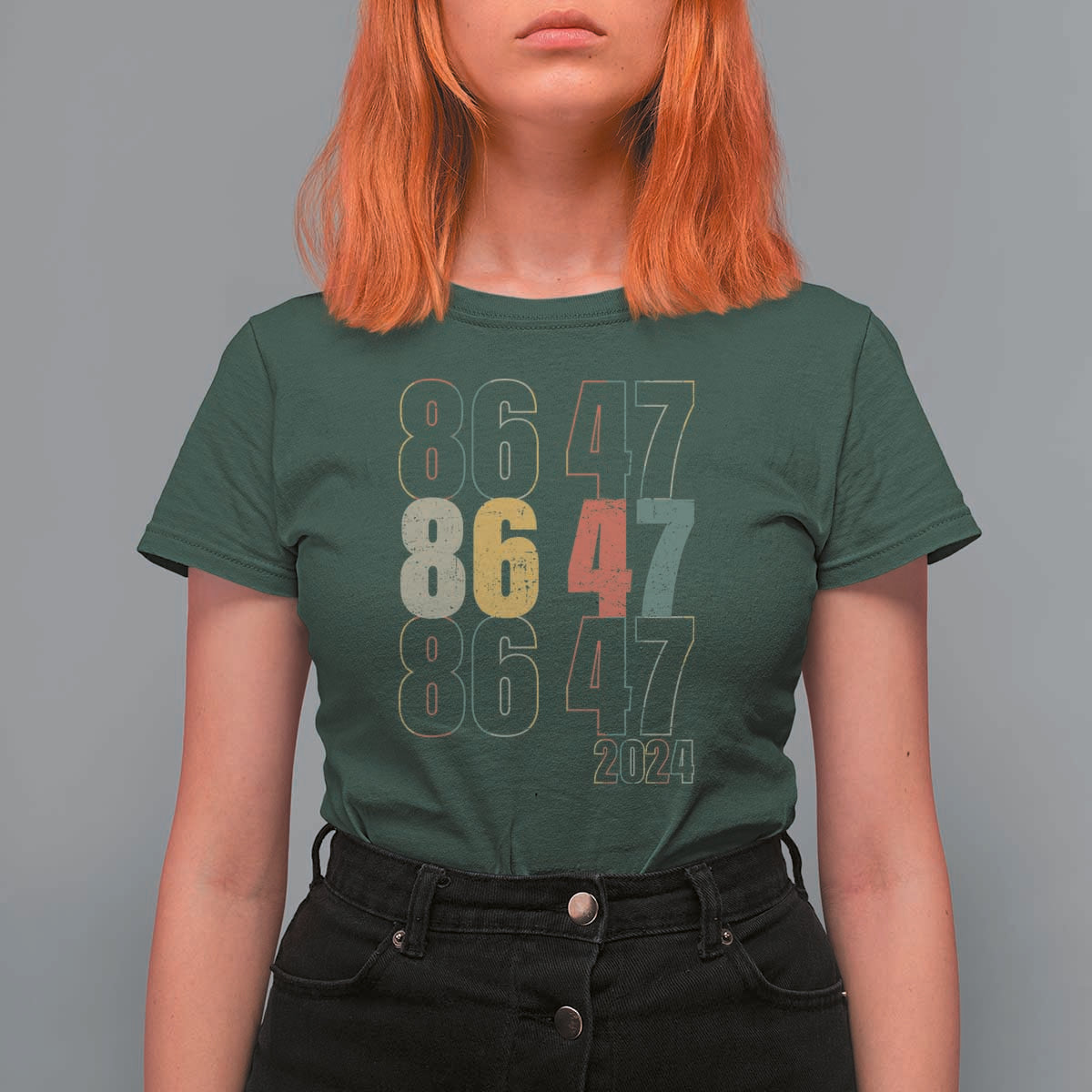 Funny Vintage 80s Style 86 47 2024 Retro T Shirt For Women