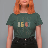 Funny Vintage 80s Style 86 47 2024 Retro T Shirt For Women