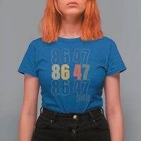 Funny Vintage 80s Style 86 47 2024 Retro T Shirt For Women