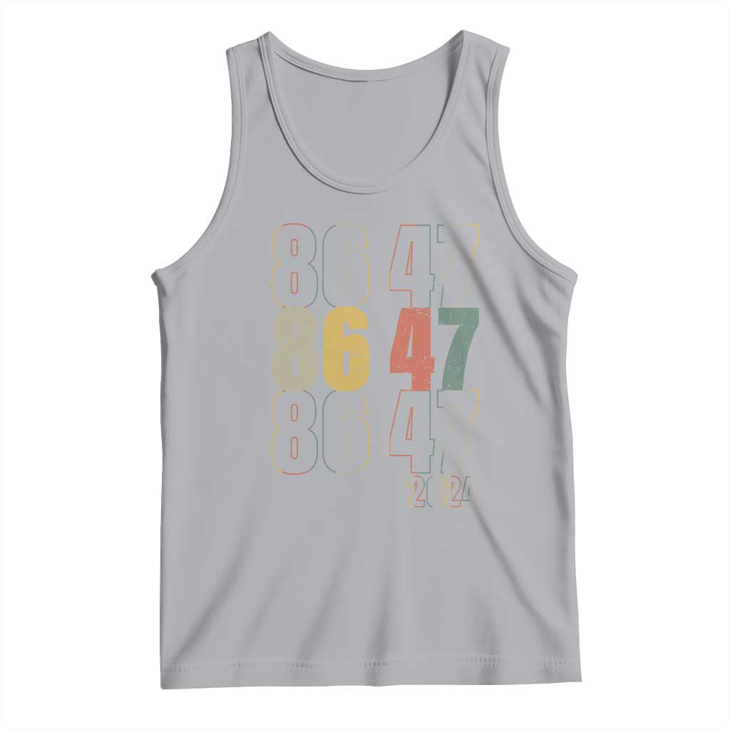 Funny Vintage 80s Style 86 47 2024 Retro Tank Top