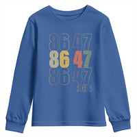 Funny Vintage 80s Style 86 47 2024 Retro Youth Sweatshirt