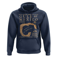 Gulf Of Mexico ESTD 1672 Hoodie Vintage Map