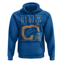 Gulf Of Mexico ESTD 1672 Hoodie Vintage Map