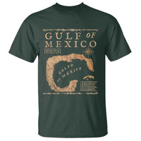 Gulf Of Mexico ESTD 1672 T Shirt Vintage Map