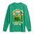 Funny St Patrick's Day Cannabis Weed Long Sleeve Shirt I Always Carry A Little Pot Leprechaun