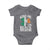 Funny Kiss Me I'm Black Irish Baby Onesie St Patrick's Day Vintage Shamrock