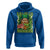 Funny St Patrick's Day Cannabis Weed Hoodie Kiss Me I'm Highrish Leprechaun