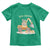 Funny Easter Day Excavator Toddler T Shirt Eggs-Cavator Bunny Construction Trucks