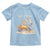 Funny Easter Day Excavator Toddler T Shirt Eggs-Cavator Bunny Construction Trucks