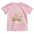 Funny Easter Day Excavator Toddler T Shirt Eggs-Cavator Bunny Construction Trucks