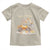Funny Easter Day Excavator Toddler T Shirt Eggs-Cavator Bunny Construction Trucks