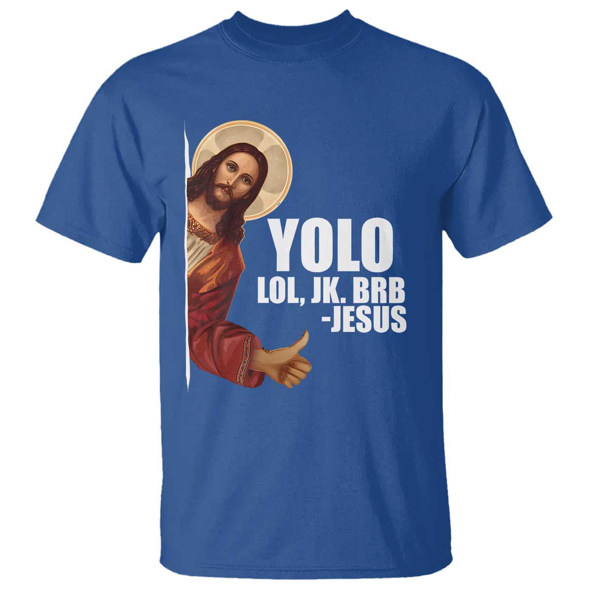Funny Resurrection Christians Easter Day T Shirt YOLO LOL JK BRB Jesus