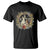 Ostara Blessing Pagan Eostre Easter Day T Shirt Rabbit Bird Wiccan Pentagram