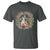 Ostara Blessing Pagan Eostre Easter Day T Shirt Rabbit Bird Wiccan Pentagram