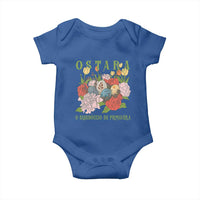 Ostara Eostre Easter Day Baby Onesie O Equinoccio De Primavera Eggs Flowers