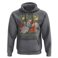 Ostara Eostre Easter Day Hoodie O Equinoccio De Primavera Eggs Flowers