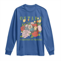 Ostara Eostre Easter Day Long Sleeve Shirt O Equinoccio De Primavera Eggs Flowers