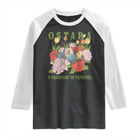 Ostara Eostre Easter Day Raglan Shirt O Equinoccio De Primavera Eggs Flowers