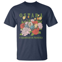 Ostara Eostre Easter Day T Shirt O Equinoccio De Primavera Eggs Flowers