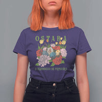 Ostara Eostre Easter Day T Shirt For Women O Equinoccio De Primavera Eggs Flowers