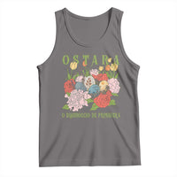 Ostara Eostre Easter Day Tank Top O Equinoccio De Primavera Eggs Flowers