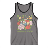 Ostara Eostre Easter Day Tank Top O Equinoccio De Primavera Eggs Flowers