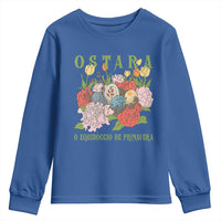 Ostara Eostre Easter Day Youth Sweatshirt O Equinoccio De Primavera Eggs Flowers