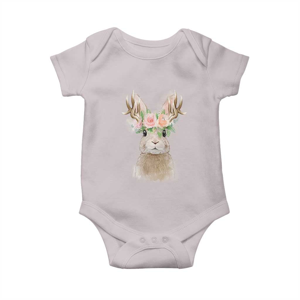 Ostara Pagan Eostre Easter Day Baby Onesie Rabbit Wolpertinger Spring Equinox Festival