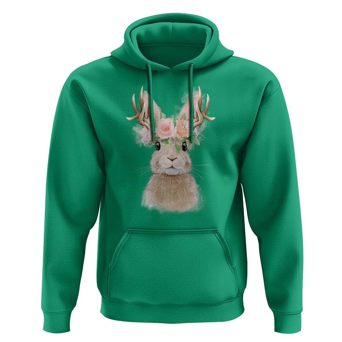 Ostara Pagan Eostre Easter Day Hoodie Rabbit Wolpertinger Spring Equinox Festival
