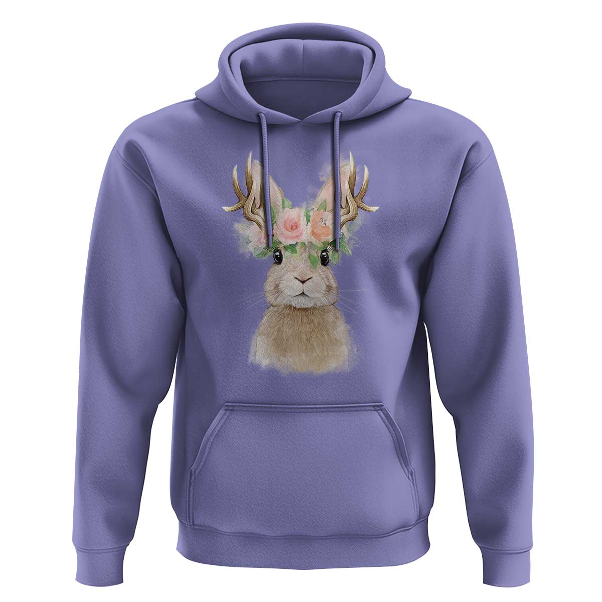 Ostara Pagan Eostre Easter Day Hoodie Rabbit Wolpertinger Spring Equinox Festival
