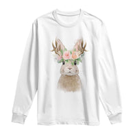 Ostara Pagan Eostre Easter Day Long Sleeve Shirt Rabbit Wolpertinger Spring Equinox Festival