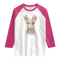 Ostara Pagan Eostre Easter Day Raglan Shirt Rabbit Wolpertinger Spring Equinox Festival