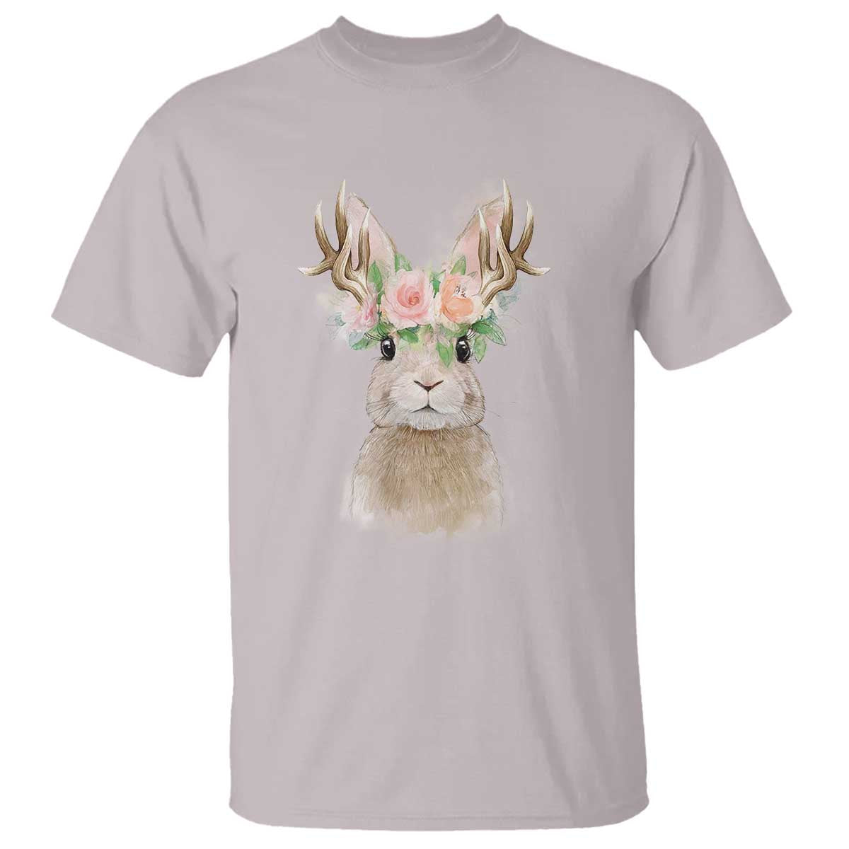 Ostara Pagan Eostre Easter Day T Shirt Rabbit Wolpertinger Spring Equinox Festival